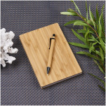 Okiyo Yahari Bamboo Notebook & Pen Set