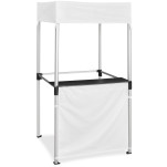 Ovation Sublimated Gazebo 1m X 1m Kiosk - 1 Half-Wall Skin