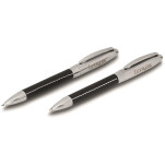 Charisma Ball Pen & Pencil Set - Black