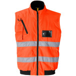 Techno Padded Hi-Viz Reflective Bunny Jacket