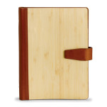 Bamboo & PU Personalized Planner