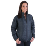 Ladies Ballista Puffer Jacket - Navy - End Of Range