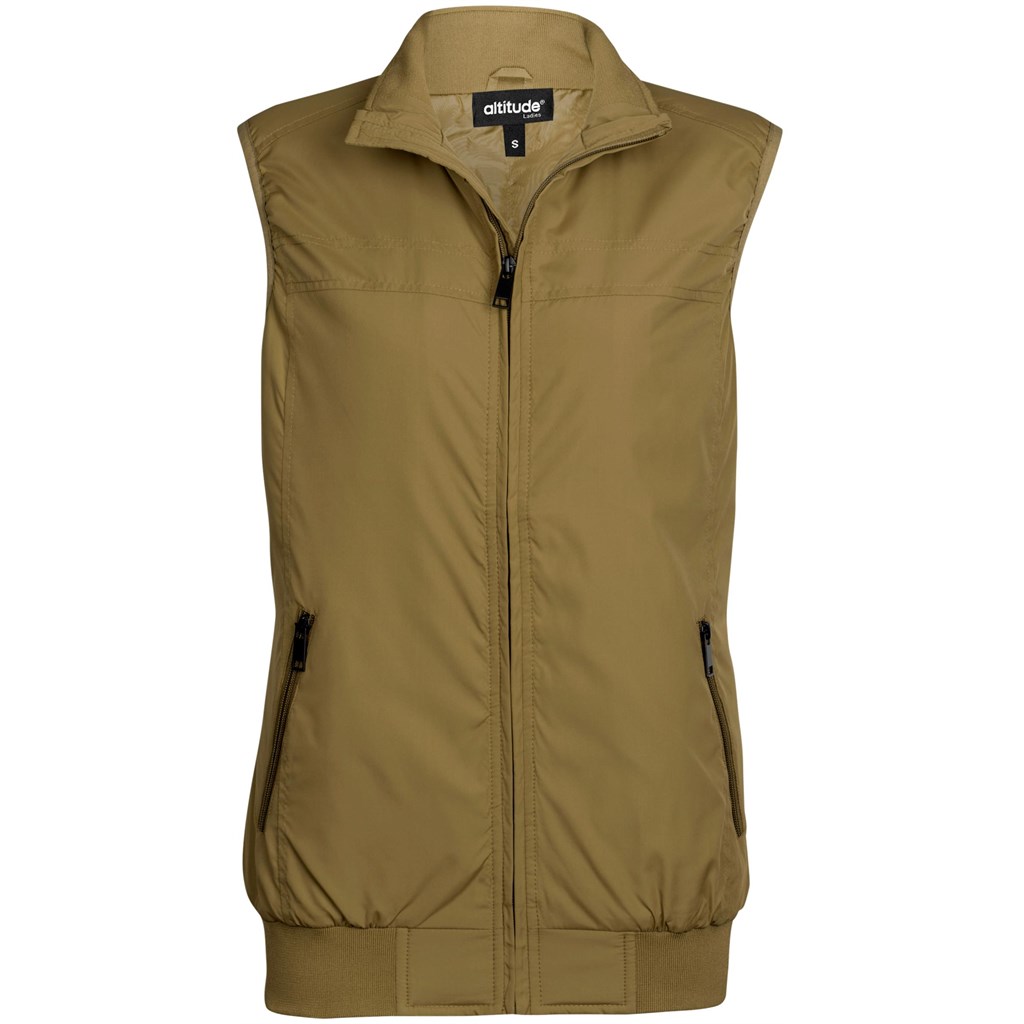 Ladies Colorado Bodywarmer - Khaki