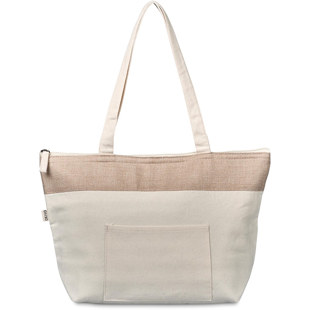 Okiyo Arshi Cotton & Jute 12 Can Lunch Cooler