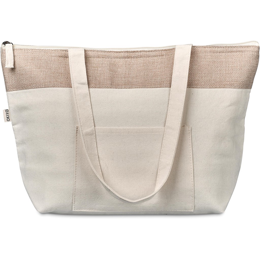 Okiyo Arshi Cotton & Jute 12 Can Lunch Cooler