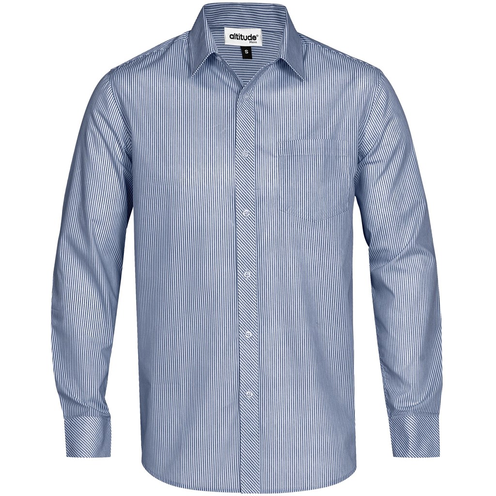 Mens Long Sleeve Birmingham Shirt - Navy