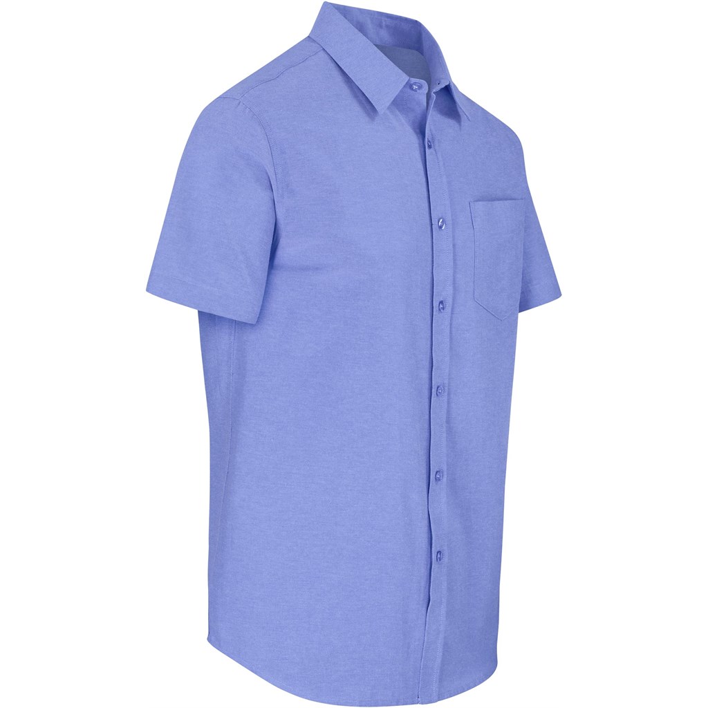 Mens Short Sleeve Oxford Shirt