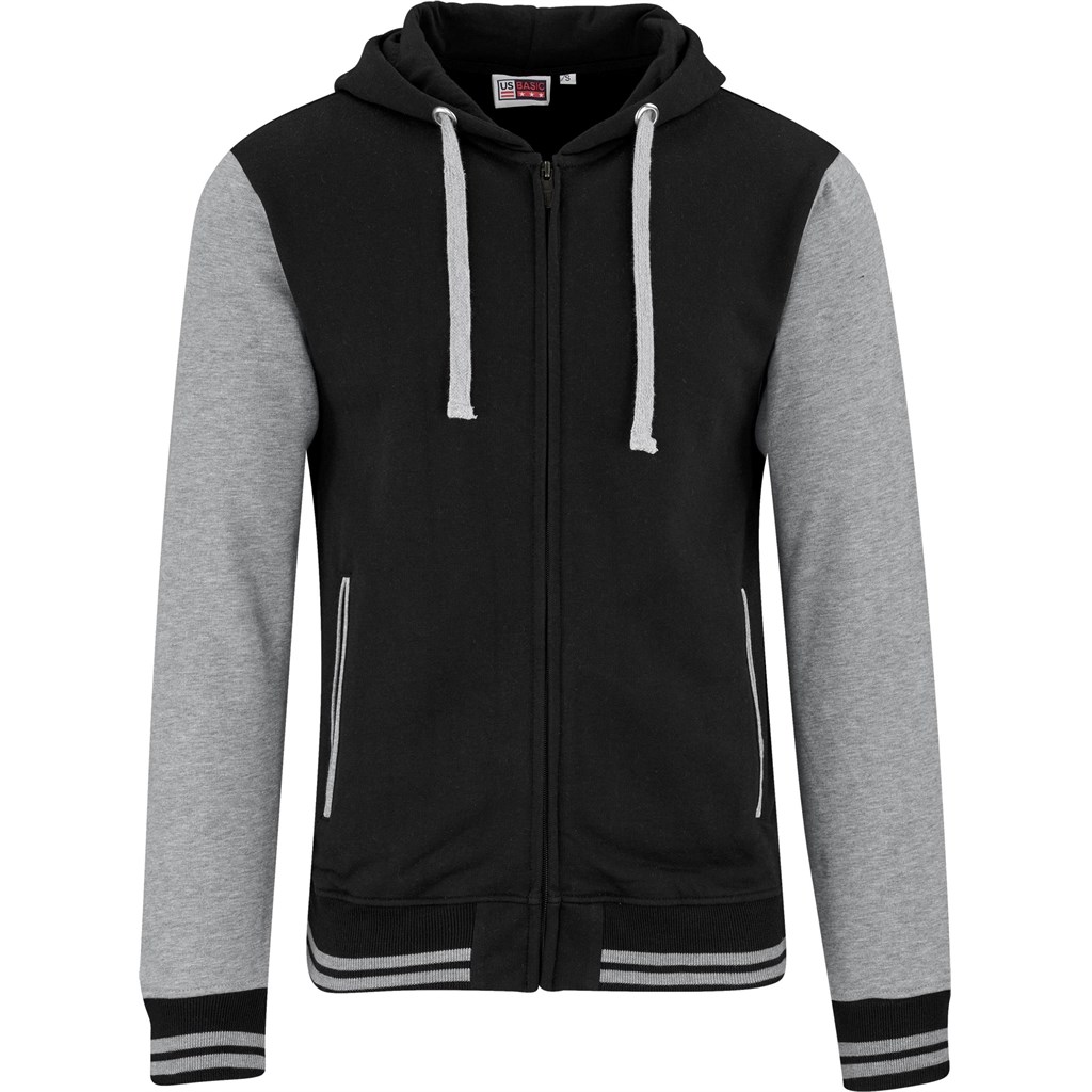 Mens Princeton Hooded Sweater - Black