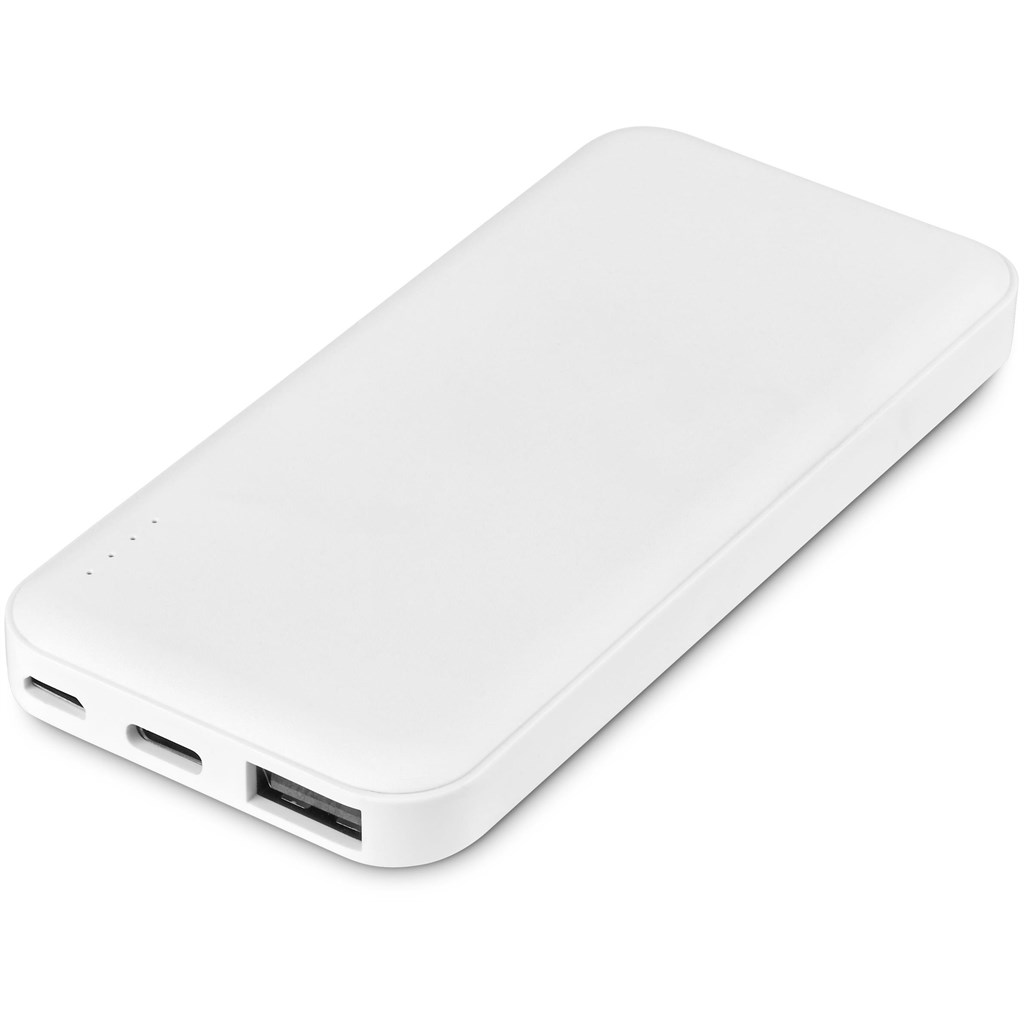 Kingpin White 5 Compact Power Bank - 5,000mAh - Solid White