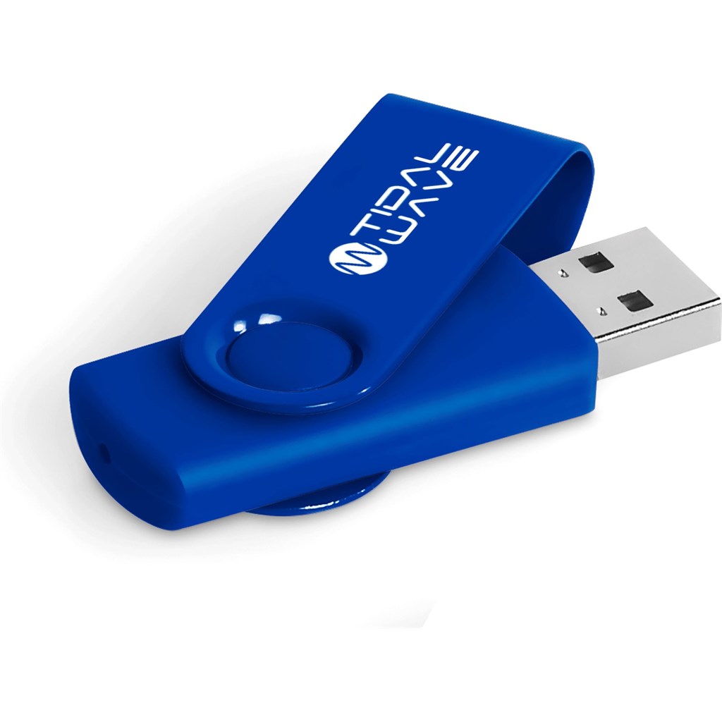 Axis Gyro Flash Drive - 16GB - Blue