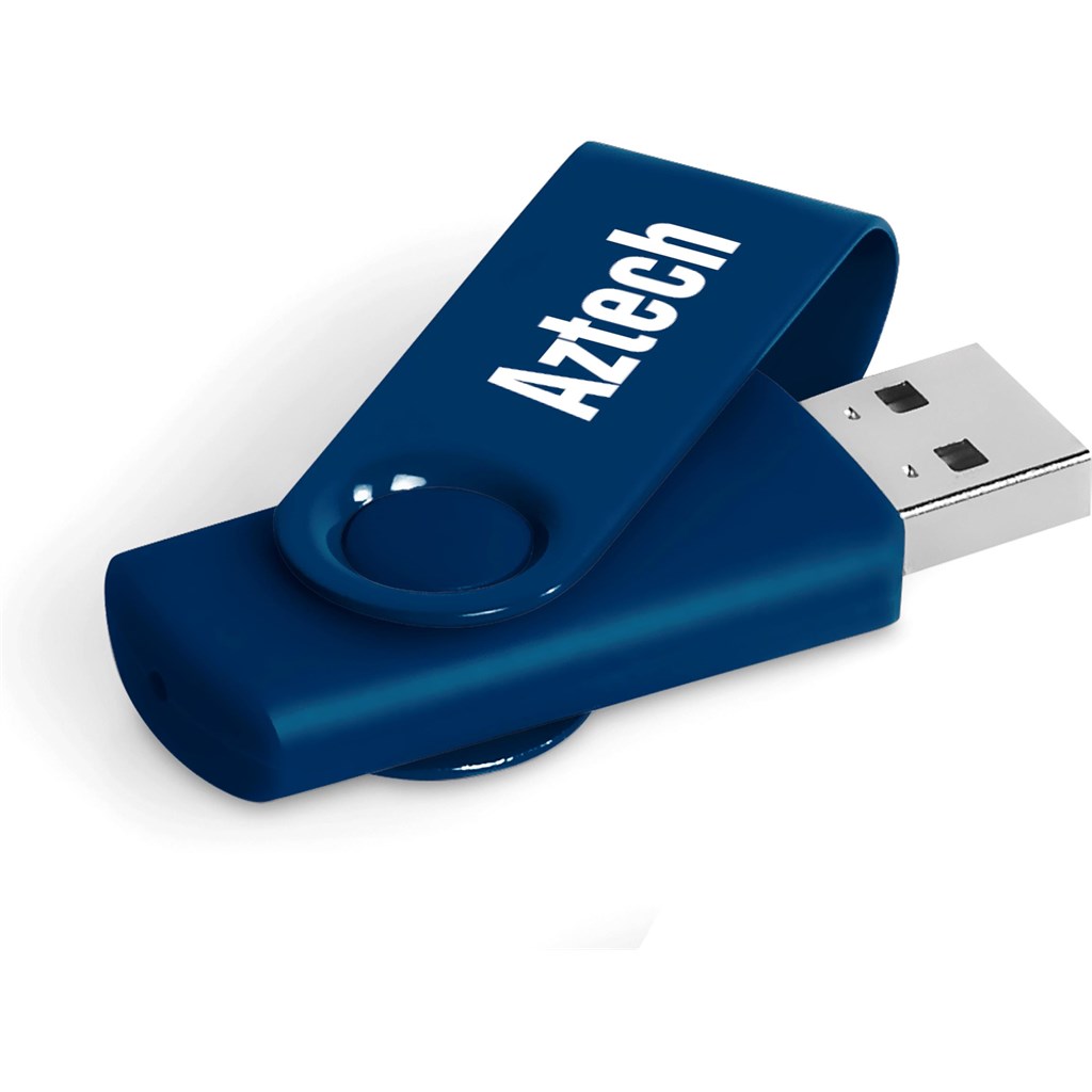 Axis Gyro Flash Drive - 8GB - Navy