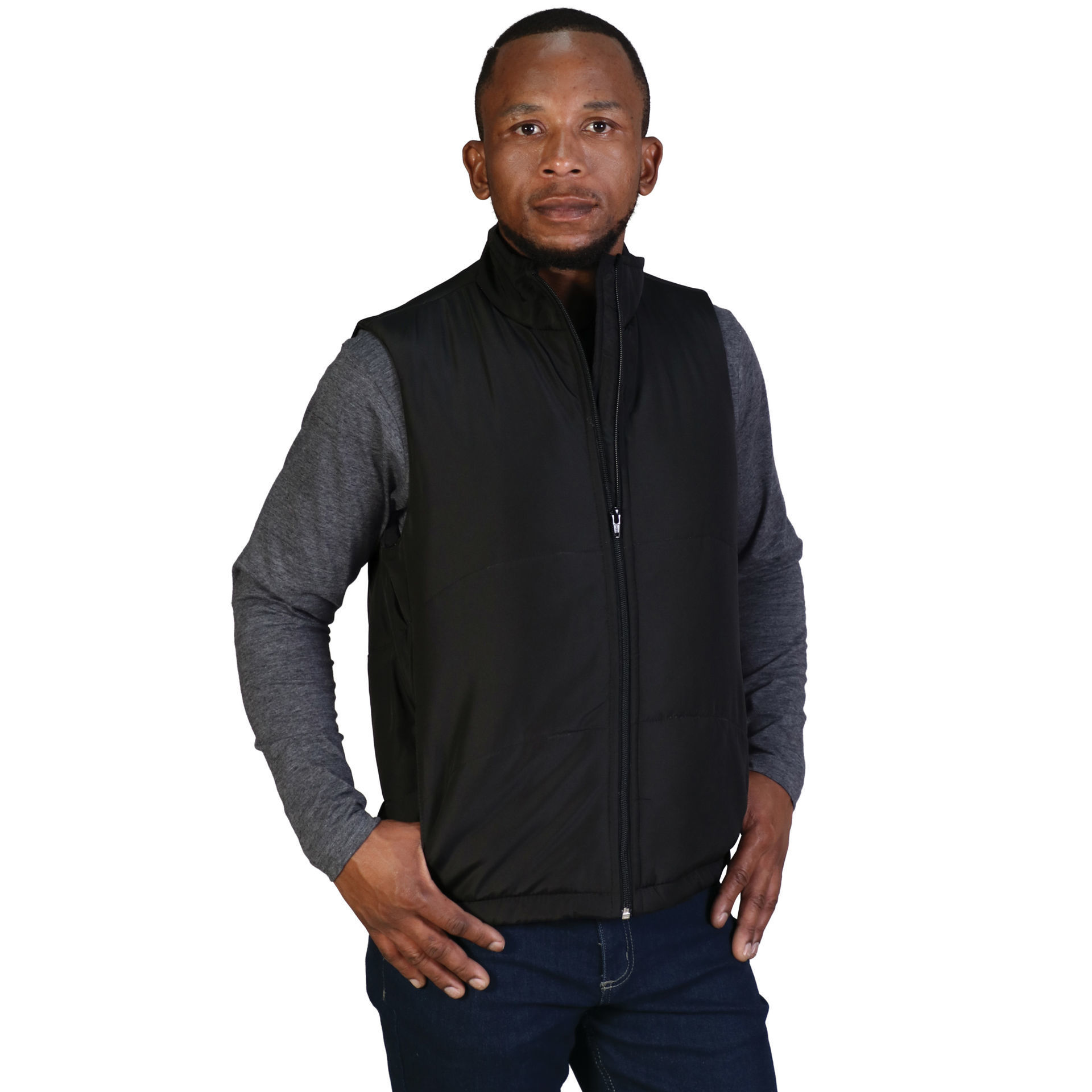 Unisex Bodywarmer - Black - End Of Range