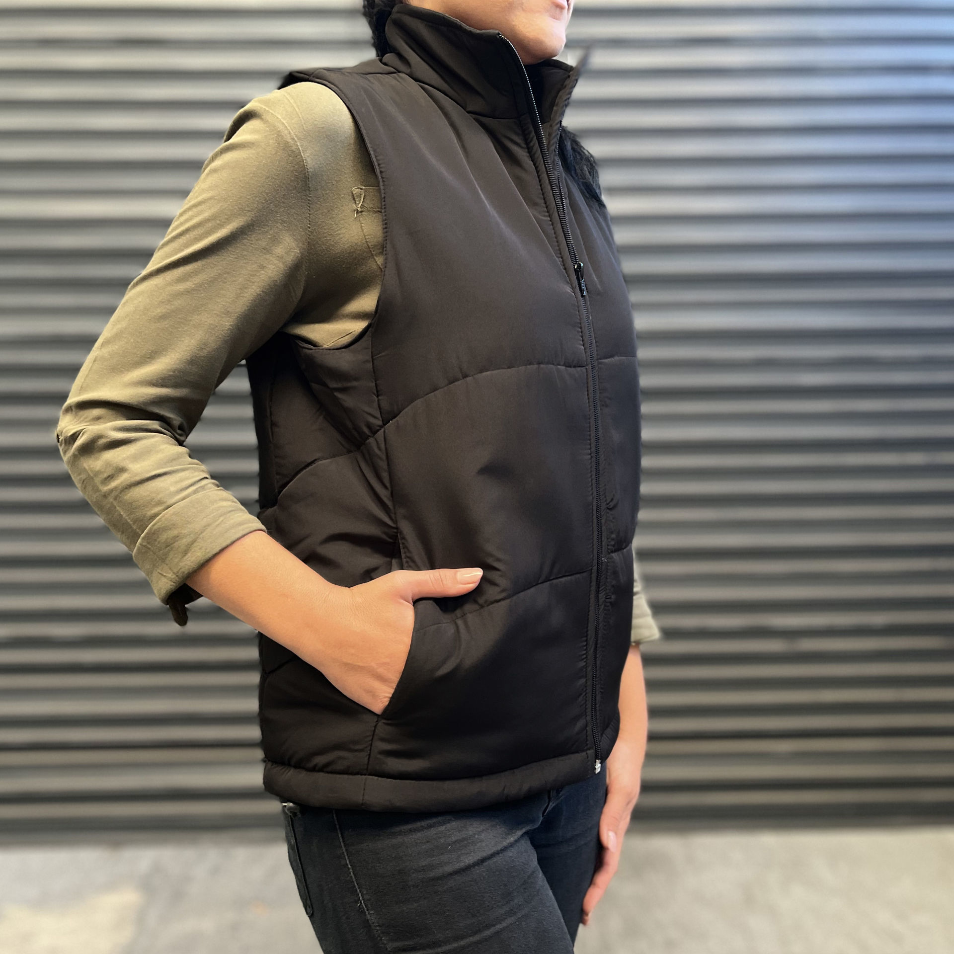 Unisex Bodywarmer - Black - End Of Range