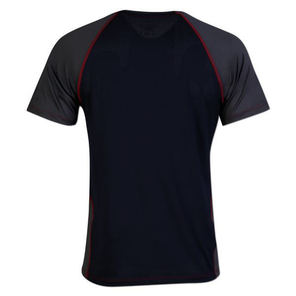 Coolmax Sports Tee - Grey/Navy - End Of Range