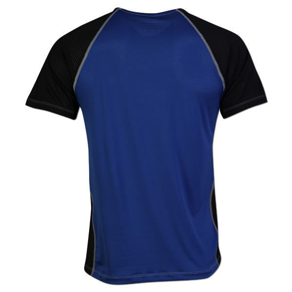 Coolmax Sports Tee - Black / Royal - End of Range