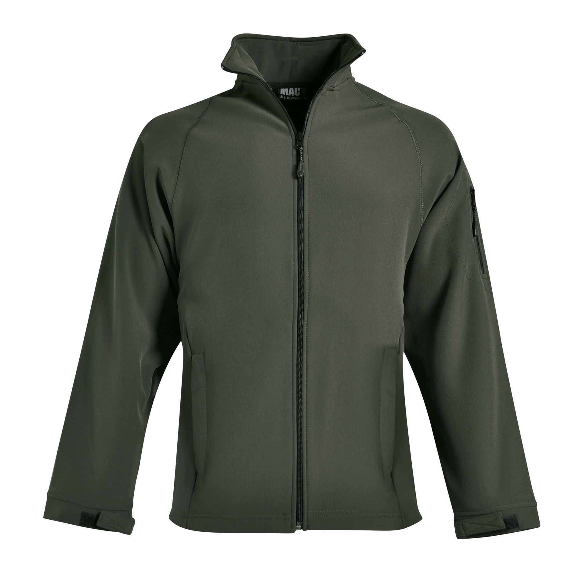 Classic Softshell Jacket - Olive Green - End Of Range