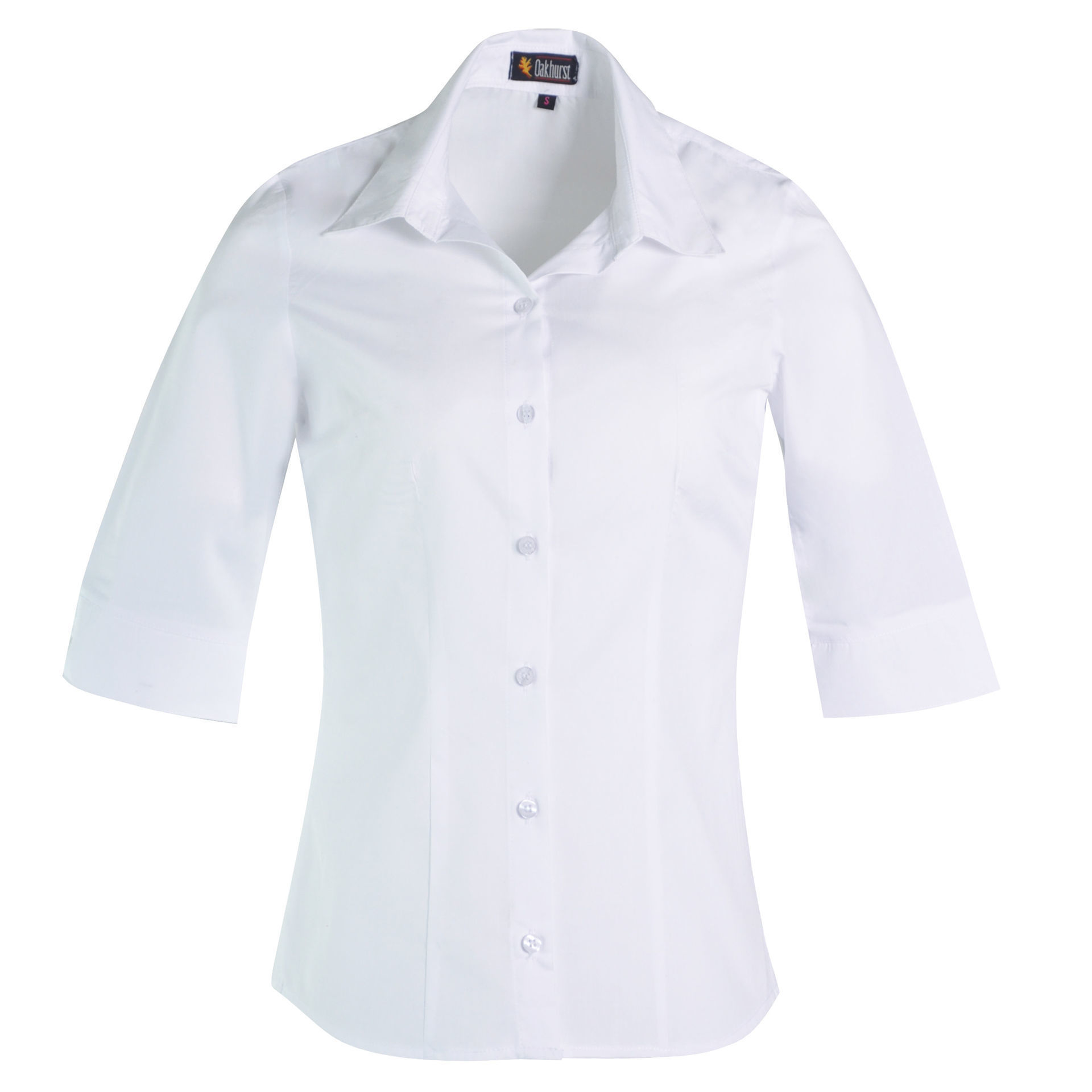 Ladies Icon Woven Shirt - White - End Of Range