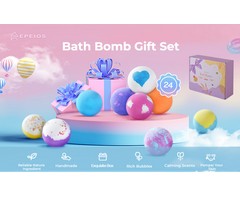 Epeios 12-Piece Premium Bath Bombs