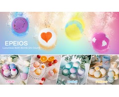 Epeios 12-Piece Premium Bath Bombs