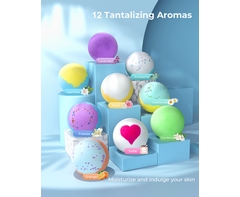 Epeios 12-Piece Premium Bath Bombs