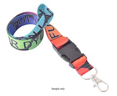 Sample-Lanyard Double Side Sub Buckle&LobsterRing