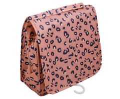 Velcro Hanging Toiletry Bag (Animal Print)