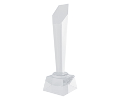 Large Pillar Crystal Trophy