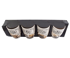 Global Brew 4-Piece Mug Set