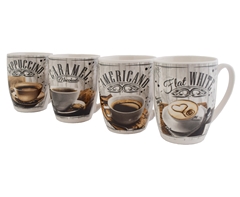 Global Brew 4-Piece Mug Set