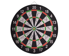 Flocked Pro Dart Board