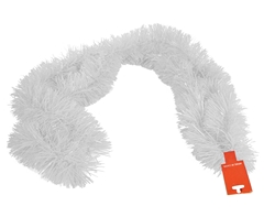 White Tinsel Garland