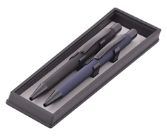 Veneer Black & Blue Pen Set