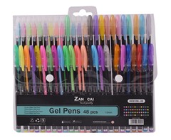 Shiny 48-Piece Gel Pens