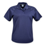 Ladies Classic Sports Polo - Navy - While Stocks Last