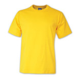 145g Classic Cotton T-Shirt - Yellow - End Of Range