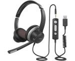 Mpow HC6 Business Wired Headset