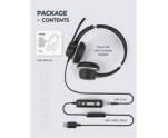 Mpow HC6 Business Wired Headset