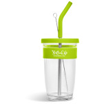 Kooshty Slurp Glass Kup & Straw - 480ML