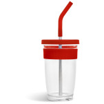 Kooshty Slurp Glass Kup & Straw - 480ML