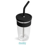 Kooshty Slurp Glass Kup & Straw - 480ML