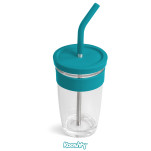 Kooshty Slurp Glass Kup & Straw - 480ML