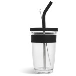 Kooshty Slurp Glass Kup & Straw - 480ML