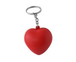 Heart Stress Ball Keyring