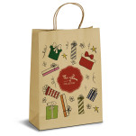 Custom Ecological Maxi Gift Bag 150gsm