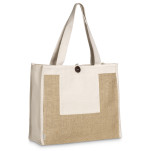 Okiyo Hikari Jute & Cotton Tote