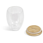 Okiyo Moco Double-Wall Glass Cup - 350ml