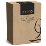 Okiyo Osu Glass Coffee Plunger - 350ml