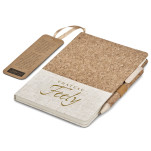 Okiyo Cardon Cork Notebook & Pen Set