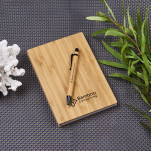 Okiyo Yahari Bamboo Notebook & Pen Set