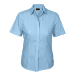 Basic Poly Cotton Blouse Short Sleeve Ladies